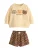 Next Set  bruin / karamel / brokaat / lichtgeel