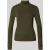 Marc Cain Shirt met lange mouwen met opstaande kraag en sierknopen