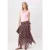 TRENDYOLMİLLA Dames Roze Stippen Maxi Rokken