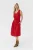 Jurk Feminine red