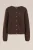 WE Fashion Dames gebreid vest van wolmix