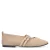 No Stress suède ballerina’s beige