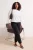 Trendyol Curve Dames Wit Effen Lang Getailleerd Grote maten Overhemden