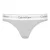 Calvin Klein Dames/Dames Logo Katoenmix String (Grijs)