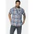 Jan Vanderstorm casual overhemd WIKTHOR Plus Size blauw