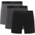 3-Pak Heren Zachte Ademend Katoenen Boxer Shorts Ondergoed