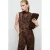 Mango jumpsuit bruin