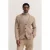 Bugatti Herren Vest met V-hals en vlechtlook