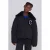 Coolcat Puffer Winterjas Joyce met Teddy Kraag Zwart