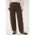 Saint Tropez high waist barrel jeans – bruin