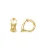 Luxenter Oorbellen ‘REINA’  goudgeel