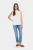 Mouwloos shirt Regular fit Ice white