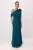TRENDYOLMİLLA Dames Groen Effen Maxi Mouwloos Recht Avond & Gala Jurk
