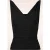 Emma mouwloze slinky top in zwart