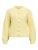 OBJECT Gebreid vest  geel