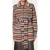 Paul Smith Knitted Maxi Cardigan Multi Coloured