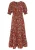 LASCANA Jurk  roestrood