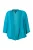 Ulla Popken Tussenjas  cyaan blauw