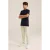 WE Fashion polo marineblauw