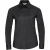 Russell Collectie Dames/Dames Lange Mouw Easy Care Oxford Shirt (Zwart)