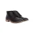 Duck and Cover Heren Glutinosa Leren Chukka Laarzen (Zwart)