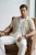 TRENDYOL MAN Heren Ecru Effen Kort Oversized Overhemden