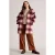White Stuff Marlowe Reversible Coat Plum Multi