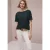 Street One Dames Shirt met structuur in effen kleur in Groen