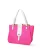 Gave Lux Schoudertas  fuchsia / wit