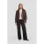 Suncoo faux fur jas – donkerrood