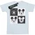 Li-cense Disney heren mickey mouse lachende vierkantjes t-shirt