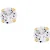 OTAZU Crystal Gold Earpins
