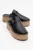 Novas Leren Platform Espadrille Muil (Dames)
