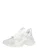 STEVE MADDEN Sneakers laag ‘Maxima’  grijs / zilver / wit