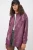 Oversized Faux Leather Lange Mouwen Overhemd met Knopen en Zak