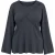 Trendyol Curve Dames Grijs Effen Lang Getailleerd Grote maten Blouses