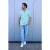 Kultivate Pl Oblique Zip Birds Egg Green