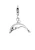 Nenalina Hangers ‘Delfin’  zilver