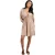 Brave Soul Dames/Dames A-lijn Mini Jurk (Taupe)