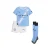 PUMA Trainingspak  lichtblauw / zwart / wit