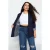 Trendyol Curve Dames Donkerblauw Effen Lang Regular fit Grote maten Blazers