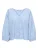 Only Onlzion 3/4 V-neck Emb Top Wvn Blouse 4918431 Soft Chambray