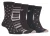 Farah – 5-Pack Heren Dunne Ademend Klassieke Polka Dot Patroon Zachte Bovenkanten Katoenen Dressokken – FCS273BRNGRY (Polka Dot)