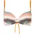 Livera Sw Bra Tshirt Push Bonita Push Up Mauri Colorful Stripes