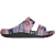 Skechers Archfitwave-slippers met bloemenprint en open teen voor dames (Zwart/Multikleurig)