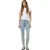 Noisy May Vrouwen/dames Skinny Jeans (Lichtblauw)