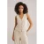 WE Fashion straight regular waist broek zand