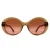 Serengeti Bacall SS541006 glanzend kristal caramel bruin minerale bestuurders gradiënt fotochromische zonnebril