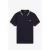Fred Perry Heren Twin Tip Poloshirt (Marine)