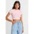 Gestreepte Crop Top Blouse